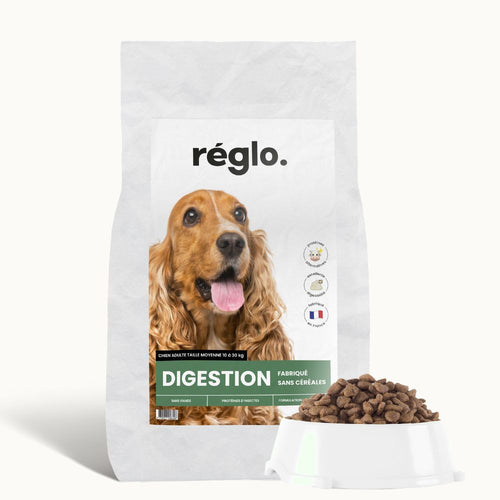 Croquettes digestion sensible - Chien adulte 10 à 30 kg