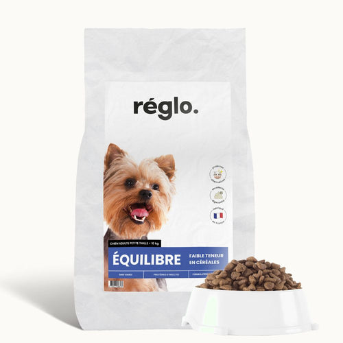 Croquettes équilibre - Chien adulte moins de 10 kg